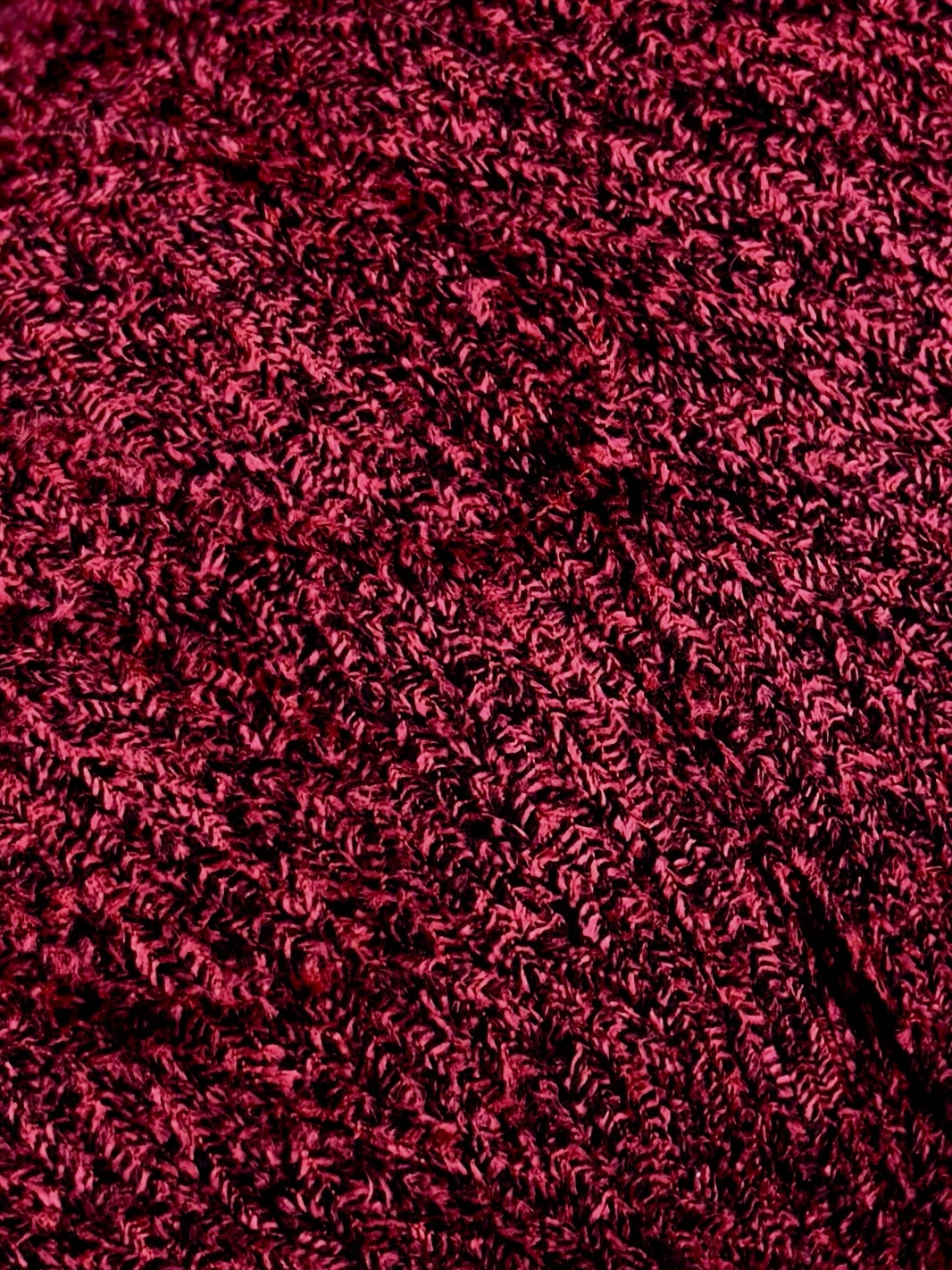 Luigi Boldrini SPUN TWEED Nm 6000 – Chenillegarn aus Viskose col. Chianti Mélange